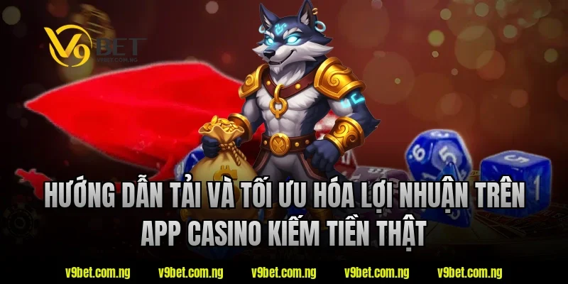 Hướng dẫn tải và tối ưu hóa lợi nhuận trên app casino kiếm tiền thật